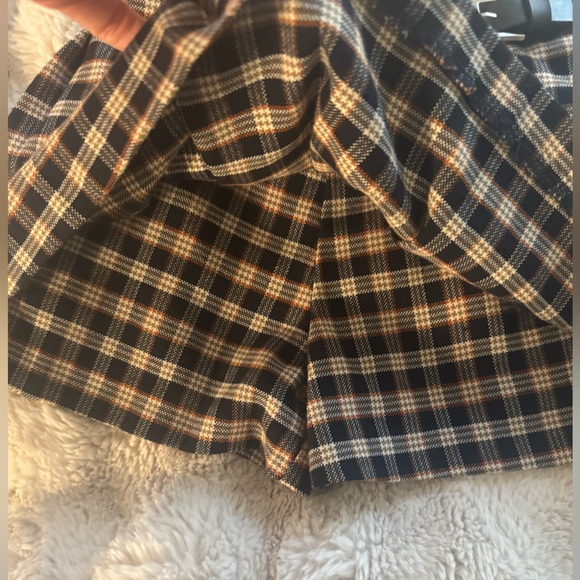 Zara Girl Plaid Skirt with Belt - Picture 3 of 3